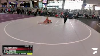 110 lbs 5th Place Match - Mira Hernandez, ONE Wrestling Academy vs Emma Rodarte, Wesley Club Wrestling