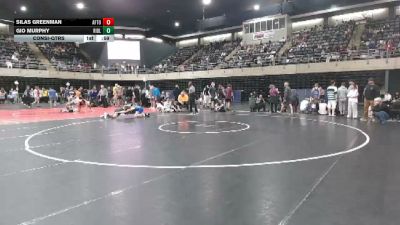 160 lbs Consi-qtrs - Silas Greenman, Afton vs Gio Murphy, Ridley Park