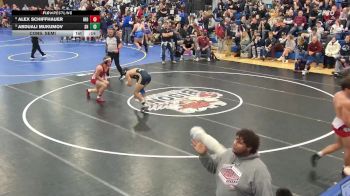 157 lbs Cons. Semi - Alex Schiffhauer, Iroquois vs Abduali Mukumov, Sweet Home