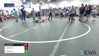 64 lbs Consolation - Lyrik Womack, Marlow Outlaws vs Ty Dennis, Marlow Outlaws