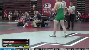 170 lbs Cons. Round 1 - Isaiah Russian, Des Moines Roosevelt vs Brody Wolf, Osage
