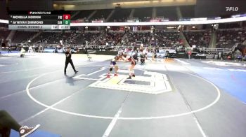 145 lbs Cons. Round 2 - Ja`Niyah Simmons, Canandaigua-5 vs McKella Hodkin, Fredonia-6