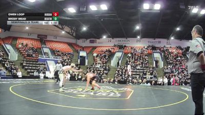 175 lbs Semifinals (8 Team) - Owen Loop, Hudson vs Brody Mead, Decatur