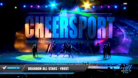 Brandon All-Stars - Frost [2021 L1 Youth - Medium Day 2] 2021 CHEERSPORT National Cheerleading Championship