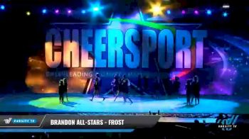 Brandon All-Stars - Frost [2021 L1 Youth - Medium Day 2] 2021 CHEERSPORT National Cheerleading Championship