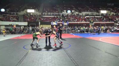 86 lbs Champ. Round 1 - Tristan Martinsen, Bearcats Wrestling Club Helena vs Chauncey Dalton, Cody Wrestling Club