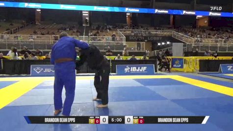 Brandon Sean Epps vs Brandon Sean Epps 2025 Pan Jiu Jitsu IBJJF Championship