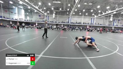 125 lbs Consi Of 16 #1 - Jack Parker, F&M vs Tyeler Hagensen, Kent State