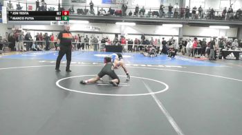 132 lbs Quarterfinal - Jon Testa, Hilton vs Marco Futia, Wallkill