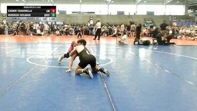 152 lbs Round Of 16 - Caden Yanarella, LAW Blue - HSB vs Hudson Holman, Quest School Of Wrestling Black - HSB