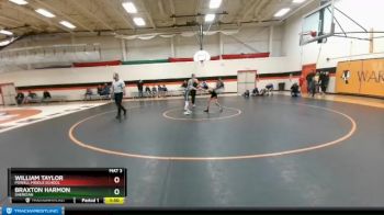 70 lbs Round 3 - Braxton Harmon, Sheridan vs William Taylor, Powell Middle School