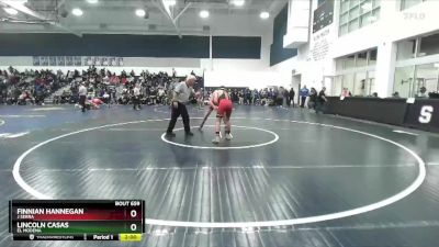 157 lbs Champ. Round 3 - Lincoln Casas, El Modena vs Finnian Hannegan, J Serra