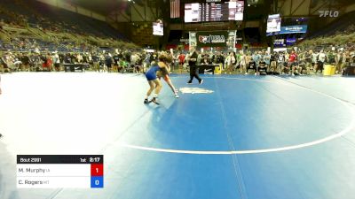 132 lbs Cons 16 #1 - Mitchell Murphy, IA vs Cole Rogers, MT