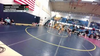 120 lbs 3rd Place Match - Sofija Womack, Lander Valley vs Audrey Kaczmarek, Huntley Project