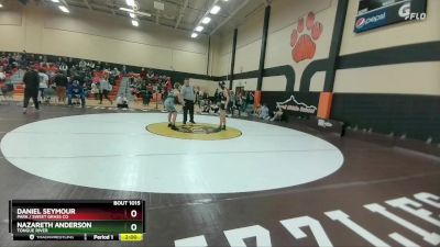 126 lbs Quarterfinal - Nazareth Anderson, Tongue River vs Daniel Seymour, Park / Sweet Grass Co