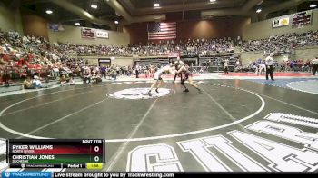 2A 126 lbs Quarterfinal - Christian Jones, Duchesne vs Ryker Williams, North Sevier