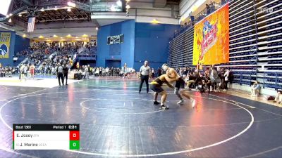 190 lbs Cons. Round 2 - Jared Marine, Oceanside vs Elijah Josey, St Frances Academy