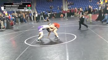 138 lbs Round Of 16 - Dereon Tremblay, New Bedford vs Rogan Boisvert, Marshwood
