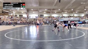 A 150 lbs 3rd Place Match - Cory Hatcher, Alcoa High School vs Austin Glass, Volunteer High School