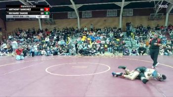 126 lbs 3rd Place Match - Richard Tanori, Sahuarita High School vs Anthony Sanchez, Morenci High School