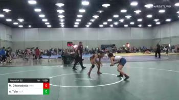 125 lbs Prelims - Michael Dibenedetto, Spar Wrestling Academy vs Amarion Tyler, El Paso Supers Wrestling Club