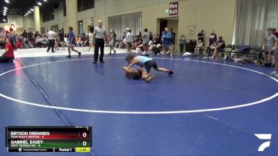 113 lbs Semis & 5th Wb (32 Team) - Gabriel Easey, West Georgia WC vs Bryson Drennen, Team Shutt Weston