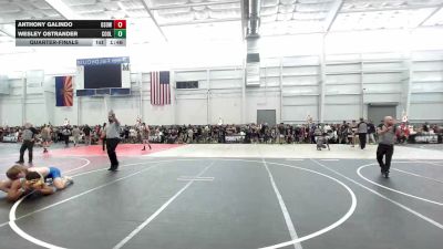 174 lbs Quarterfinal - Anthony Galindo, Osoway vs Wesley Ostrander, Coolidge