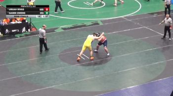 252 lbs Semifinal - Urijah Rivas, Hanover Area vs Gamin Owens, Greater Latrobe