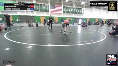 70 kg Rr Rnd 1 - Ryker Shafer, Big Game Wrestling Club vs Hudson Stenglein, Journeymen Wrestling Club