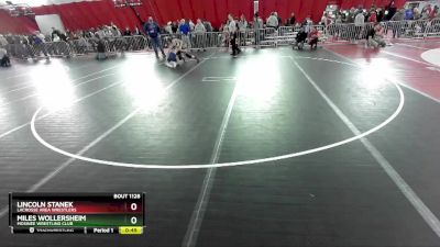 102 lbs Cons. Round 3 - Lincoln Stanek, LaCrosse Area Wrestlers vs Miles Wollersheim, Mosinee Wrestling Club