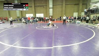 144D Semifinal - Quinn Jenkins, Buford vs Diesel Baker, El Reno