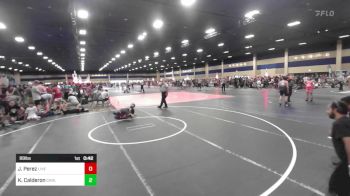 89 lbs Consolation - Jaiden Perez, Live Training vs Kendall Calderon, Carlsbad Combat WC