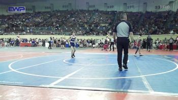 80 lbs Round Of 32 - Hunter Johnson, Watonga vs Collin Bechtel, Shawnee Middle School