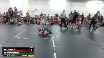 48-52 lbs Round 1 - Graeyson Bosley, Unattached vs Kellen Priolo, Mat Warriors