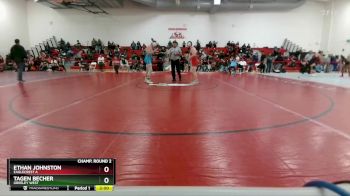 157 lbs Champ. Round 2 - Tagen Becher, Greeley West vs Ethan Johnston, Eaglecrest A