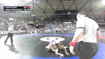 Girls 4A 140 lbs Semifinal - Saige McCleery, Sumner (Girls) vs Jannethzy Cortes-Hernandez, Mariner (Girls)