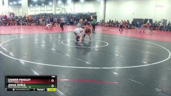 190 lbs Round 4 (10 Team) - Zander Pendley, Owen Valley vs Jonas Noble, Team Montana Laurel