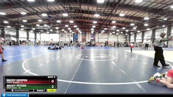 72 lbs Rd# 5- 3:45pm Friday Final Pool - Brody Peters, Iowa Black vs Brody Kempen, Crass Trained