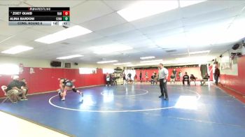 120 lbs Cons. Round 6 - Alina Bardoni, Centennial vs Zoey Quaid, Ramona