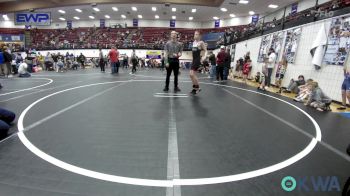 90 lbs Quarterfinal - Oliver Massey, Jenks Trojan Wrestling Club vs Jeffrey Parker, Lions Wrestling Academy