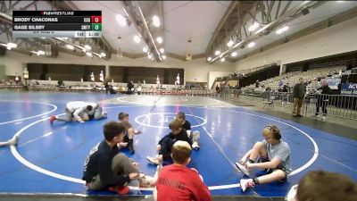 49 lbs Rr Rnd 5 - Brody Chaconas, Garden State Grapplers vs Gage Silsby, Smitty's Barn ES