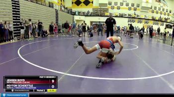 97 lbs Cons. Round 5 - Carlo Federici, Carmel USA Wrestling Club vs Vaughn Wyatt, Perry Meridian Wrestling Club