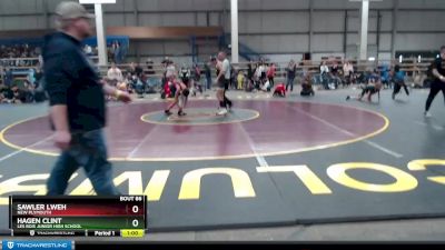 100 lbs Cons. Round 4 - SawLer Lweh, New Plymouth vs Hagen Clint, Les Bois Junior High School