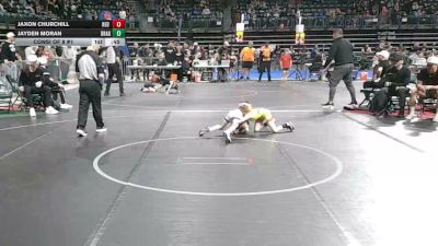 55 lbs Consi Of 8 #1 - Jaxon Churchill, Red Nose vs Jayden Moran, Dragon Rtc