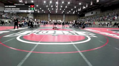 100B Cons. Round 3 - Lexi Newman, Fort Osage vs Liyanna Bencomo, Garden City