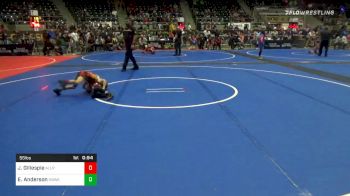 55 lbs Consolation - Jaxon Gillespie, All Phase vs Easton Anderson, Nebraska Wrestling Academy