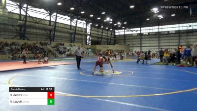 Semifinal - Brent Jones, Minnesota vs Ridge Lovett, Unattached-Nebraska