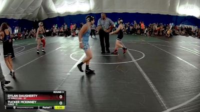 96 lbs Round 3 (6 Team) - Dylan Daugherty, CP Wrestling vs Tucker McKinney, FORGE