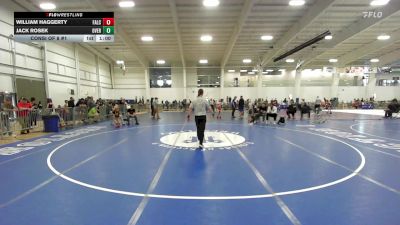 86 lbs Consi Of 8 #1 - William Haggerty, Falcons/Taunton vs Jack Rosek, Overcomer Training Center