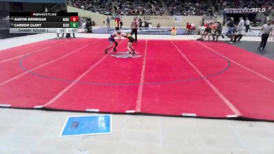 132 lbs Champ. Round 1 - Carson Clary, Oldham County vs Austin Brinegar, Harrison County